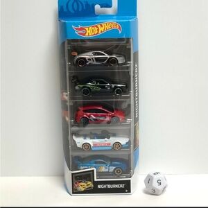GHP58 Nightburnerz 5-Pack Die-Cast Cars - Multicolor